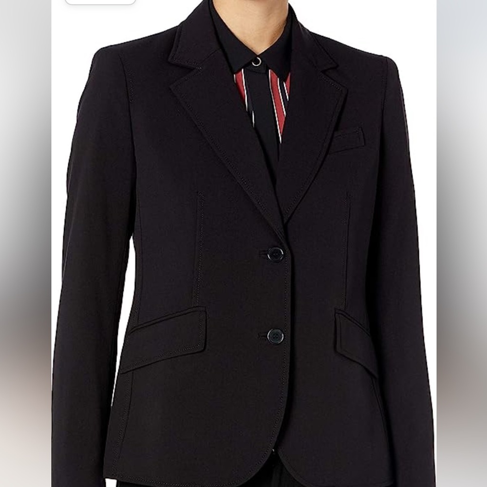 Tahari black 2 button blazer